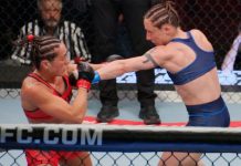The Ultimate Fighter 34: One Last Strawweight Semifinal Spot Secured In Ep. 7 Delphine Benouaich and Mackenzie Stiller, The Ultimate Fighter 34