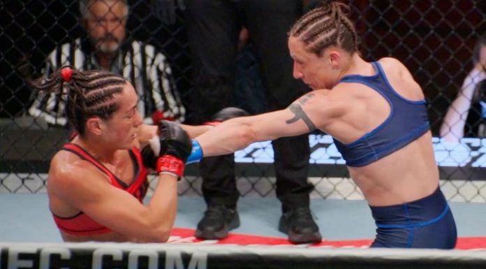 The Ultimate Fighter 34: One Last Strawweight Semifinal Spot Secured In Ep. 7 Delphine Benouaich and Mackenzie Stiller, The Ultimate Fighter 34
