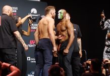 UFC Oklahoma City: Dricus Du Plessis Puts on Spirited Effort Against Game Kamaru Usman Dricus du Plessis vs. Kamaru Usman, UFC OKC