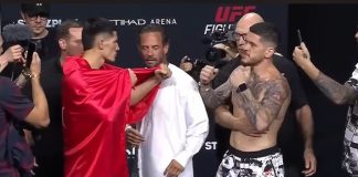 Islam Dulatov and Wellington Turman, UFC Abu Dhabi