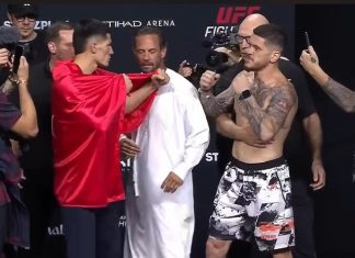 Islam Dulatov and Wellington Turman, UFC Abu Dhabi