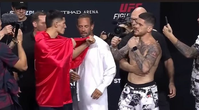 Islam Dulatov and Wellington Turman, UFC Abu Dhabi