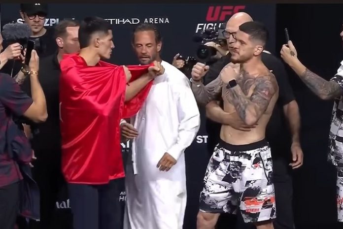 Islam Dulatov and Wellington Turman, UFC Abu Dhabi