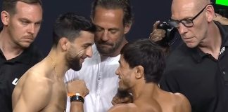 Steve Erceg and Ramazan Temirov, UFC Abu Dhabi