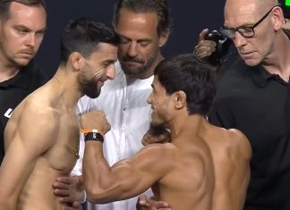 Steve Erceg and Ramazan Temirov, UFC Abu Dhabi