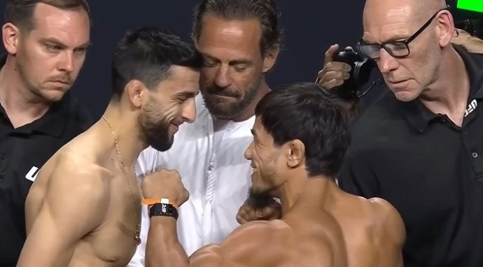 Steve Erceg and Ramazan Temirov, UFC Abu Dhabi