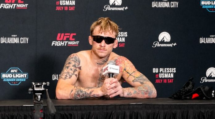 Ezra Elliot Explains Missed Weight, Dominant Wrestling Clinic Victory Over Anderson Ezra Elliot, UFC OKC