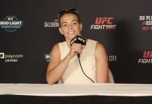 UFC Oklahoma City: Fatima Kline Sees Herself Chasing Title in 2027 Fatima Kline, UFC Oklahoma City media day
