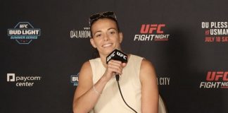 Fatima Kline, UFC Oklahoma City media day