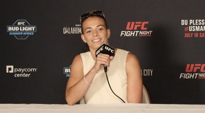 Fatima Kline, UFC Oklahoma City media day