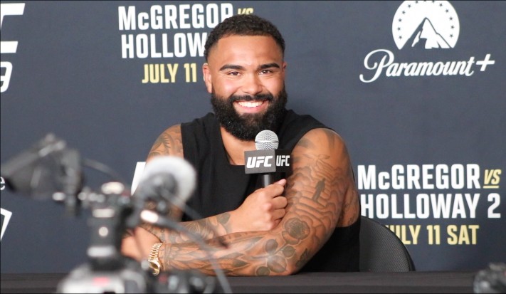 UFC 329: Gable Steveson Reacts to Josh Hokit's Persona