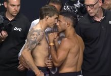 Cody Gibson and Abdul Hussein, UFC Abu Dhabi