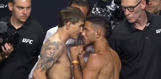 Cody Gibson and Abdul Hussein, UFC Abu Dhabi
