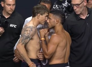 Cody Gibson and Abdul Hussein, UFC Abu Dhabi