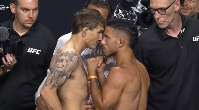 Cody Gibson and Abdul Hussein, UFC Abu Dhabi