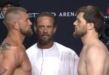Dustin Jacoby and Muhammad Saidov, UFC Abu Dhabi