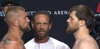 Dustin Jacoby and Muhammad Saidov, UFC Abu Dhabi