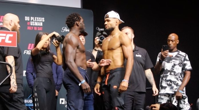UFC Oklahoma City: Christian Leroy Duncan Claims Biggest Win Yet, Gets Past Jared Cannonier Jared Cannonier vs. Christian Leroy Duncan, UFC OKC