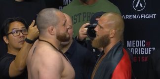 Jovan Leka and Alexander Poppeck, UFC Belgrade