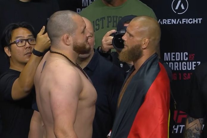 Jovan Leka and Alexander Poppeck, UFC Belgrade