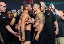 Conor McGregor and Max Holloway, UFC 329