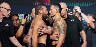 Conor McGregor and Max Holloway, UFC 329
