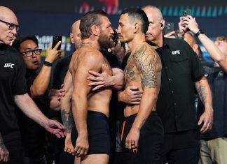 Conor McGregor and Max Holloway, UFC 329