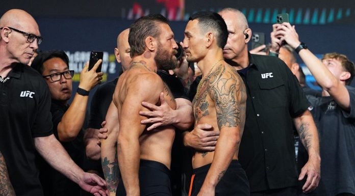 Conor McGregor and Max Holloway, UFC 329