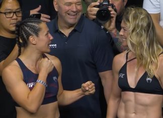 Nina Nikolija Milosevic and Hailey Cowan, UFC Belgrade
