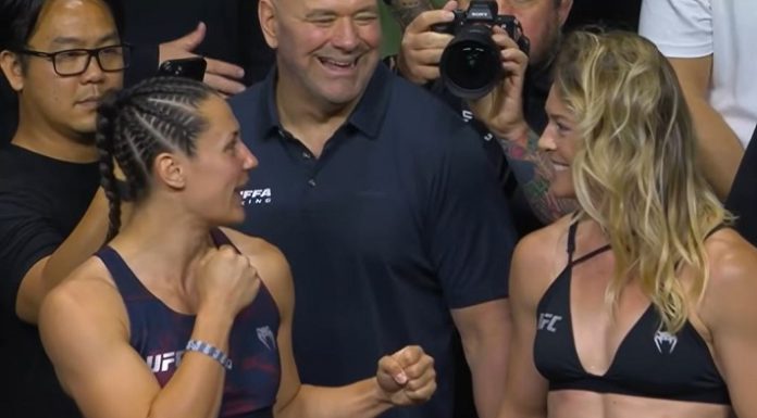 Nina Nikolija Milosevic and Hailey Cowan, UFC Belgrade
