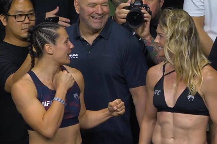 Nina Nikolija Milosevic and Hailey Cowan, UFC Belgrade
