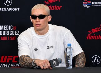 Navajo Stirling, UFC Belgrade