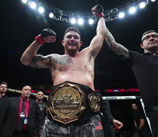 PFL Austin Sees Eblen Floor Kasanganay, Face Off with van Steenis Johnny Eblen, PFL Austin