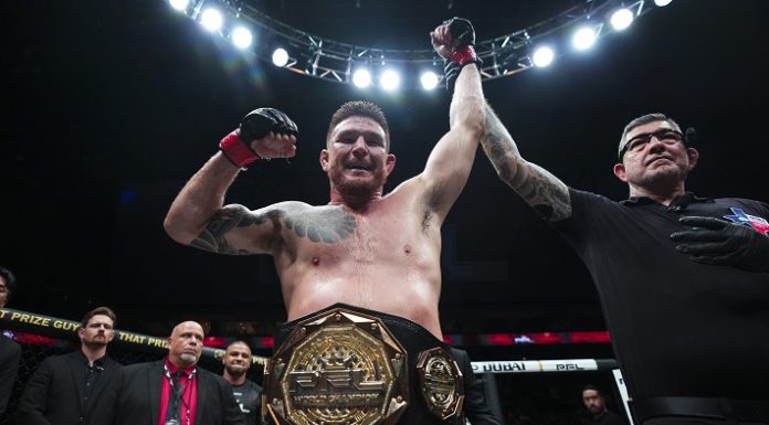 PFL Austin Sees Eblen Floor Kasanganay, Face Off with van Steenis Johnny Eblen, PFL Austin
