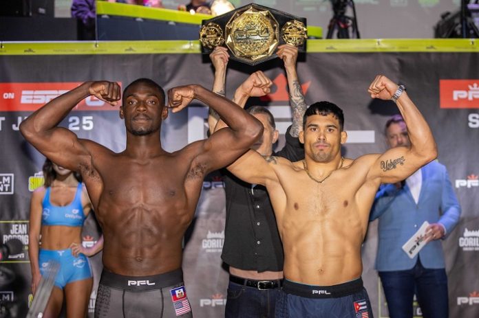 Thad Jean and Ernesto Rodriguez, PFL Washington