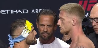 Santiago Ponzinibbio and Sam Patterson, UFC Abu Dhabi
