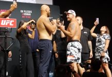 UFC Oklahoma City: RJ Harris Clubs Alvin Hines, Earns Quick Finish Alvin Hines and RJ Harris, UFC Oklahoma City