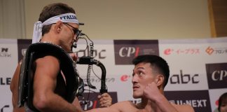 Danny Sabatello and Jinnosuke Kashimura, RIZIN Landmark 15