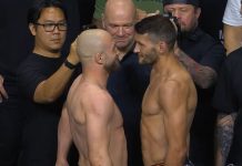 Mateusz Rebecki and Kyle Prepolec, UFC Belgrade