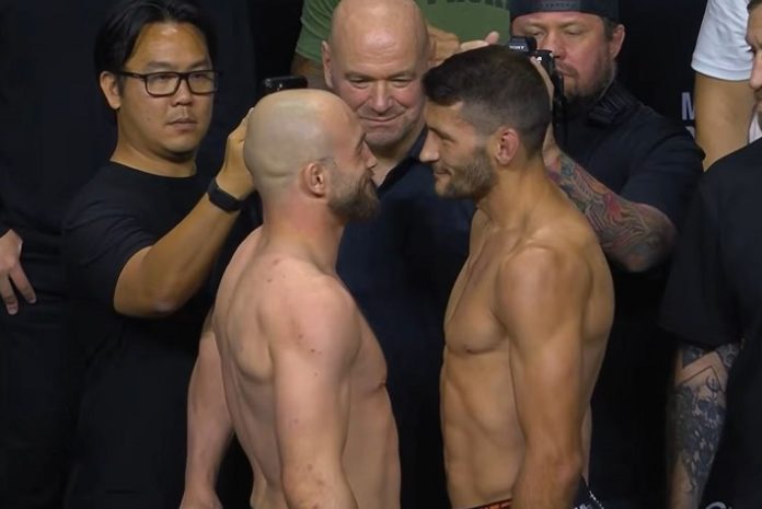 Mateusz Rebecki and Kyle Prepolec, UFC Belgrade