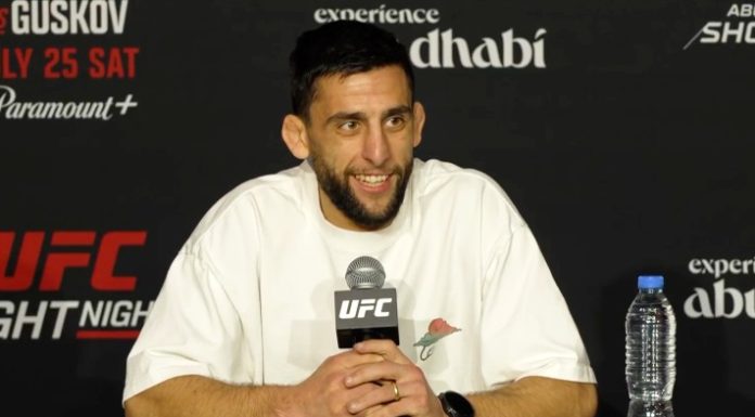 Steve Erceg, UFC Abu Dhabi media day