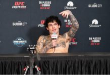 UFC Oklahoma City’s Tommy McMillen: Besides Champs, Nobody “Deserves My Attention” Tommy McMillen, UFC Oklahoma City