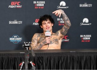 UFC Oklahoma City’s Tommy McMillen: Besides Champs, Nobody “Deserves My Attention” Tommy McMillen, UFC Oklahoma City