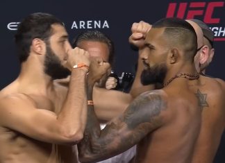 Magomed Tuchalov and Brendson Ribeiro, UFC Abu Dhabi