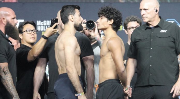 Farid Basharat and John Garza, UFC 329