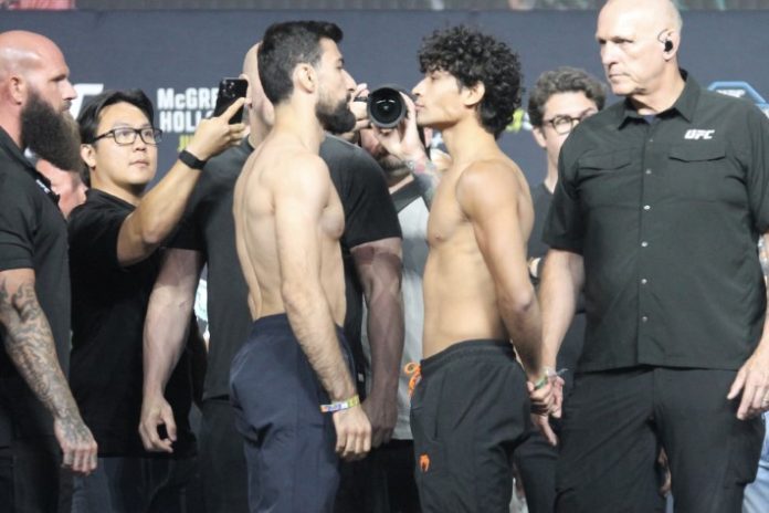 Farid Basharat and John Garza, UFC 329