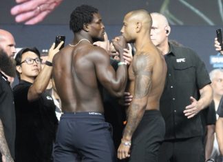 Damian Pinas and Cesar Almeida, UFC 329