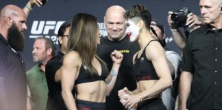 Tracy Cortez and Wang Cong, UFC 329