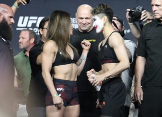 Tracy Cortez and Wang Cong, UFC 329
