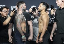 Cody Garbrandt and Adrian Yanez, UFC 329